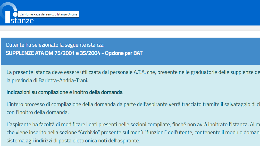 Graduatorie ATA Seconda Fascia Su Istanze Online Disponibile La